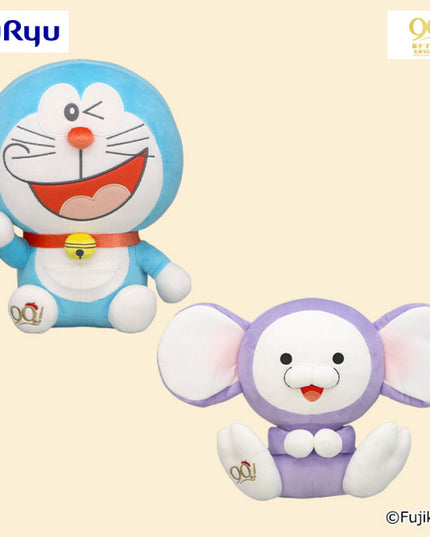 Doraemon - Doraemon and Chimpui F90 BIG Plush 25cm (FURYU)