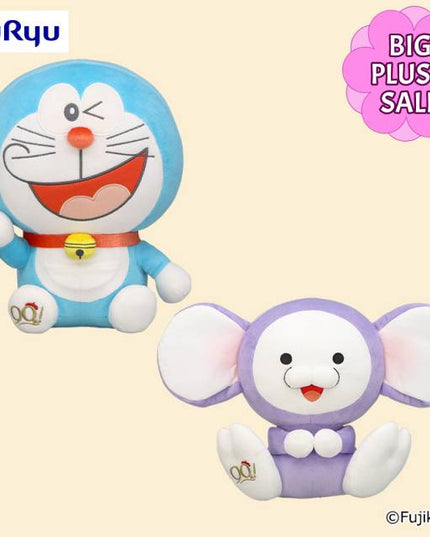 Doraemon - Doraemon and Chimpui F90 BIG Plush 25cm (FURYU)