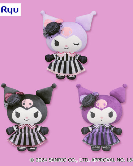 Sanrio - Kuromi Delusional Ojo-sama Plush 16cm (FURYU)