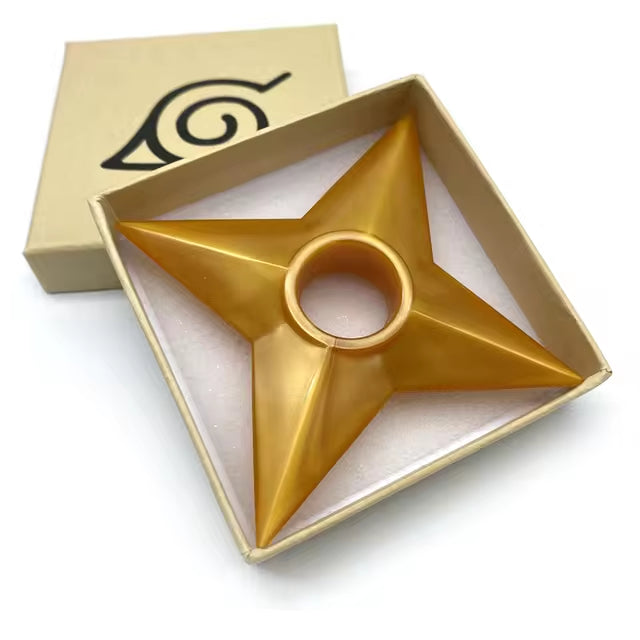 Gold Shuriken (Plastic Replica) Naruto Inspired