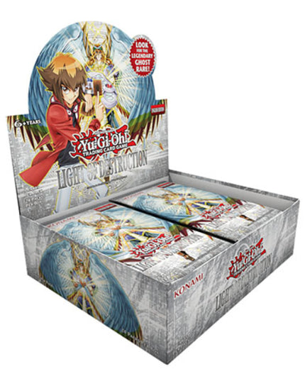 RELEASE 8th AUG 24: Yu-Gi-Oh! - Light Of Destruction Booster Box Reprint Unlimited Edition (24 Boosters)