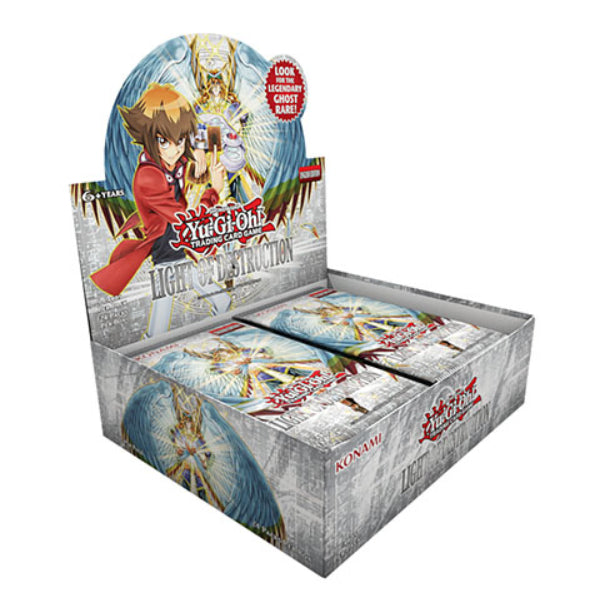 RELEASE 8th AUG 24: Yu-Gi-Oh! - Light Of Destruction Booster Box Reprint Unlimited Edition (24 Boosters)