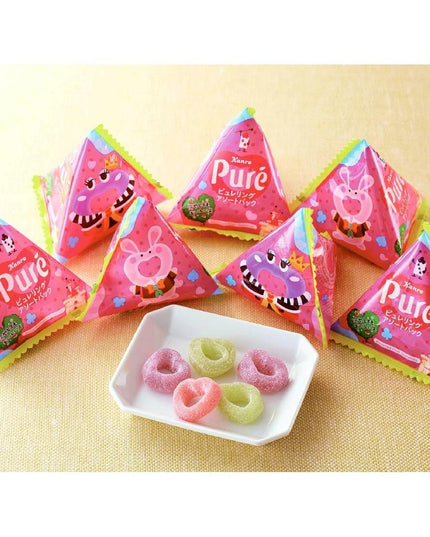 Pure Gummies Mini Tetra Packs - Apple, Grape & Strawberry (1 Pack) (KANRO)