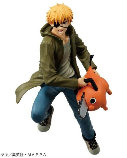 Chainsaw Man - Denji & Pochita Vibration Stars Figure 14cm (BANPRESTO)