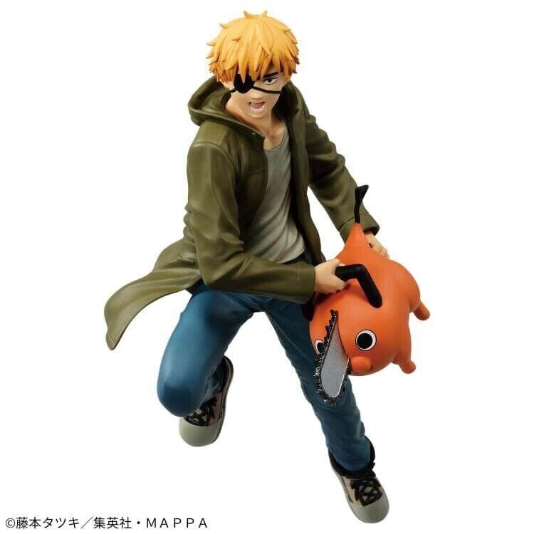 Chainsaw Man - Denji & Pochita Vibration Stars Figure 14cm (BANPRESTO)