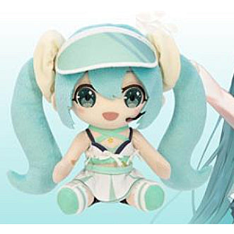 Hatsune Miku Cheerleader Uniform Plush 18cm (TAITO)