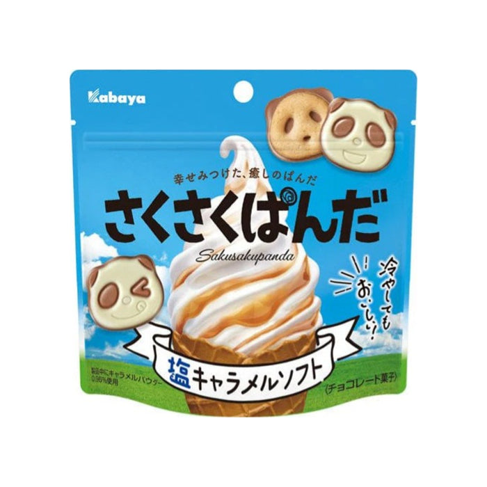 Sakusaku Panda Salted Caramel Biscuits 47g