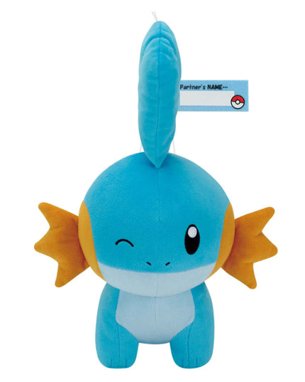 Pokemon - Mudkip - Mofugut Hello Partner Plush 21cm (BANPRESTO)