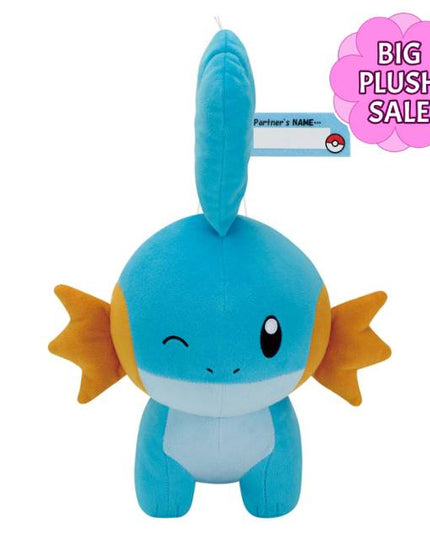 Pokemon - Mudkip - Mofugut Hello Partner Plush 21cm (BANPRESTO)