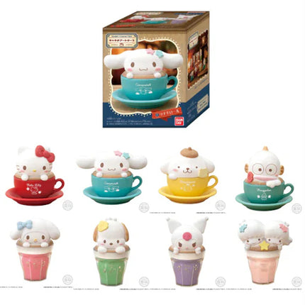 Sanrio Characters Chara-Latte Art Case Mini Figures (BANDAI)