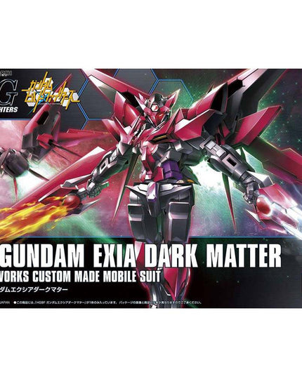 HGBF 1/144 Gundam Exia Dark Matter Gundam Model Kit (BANDAI)