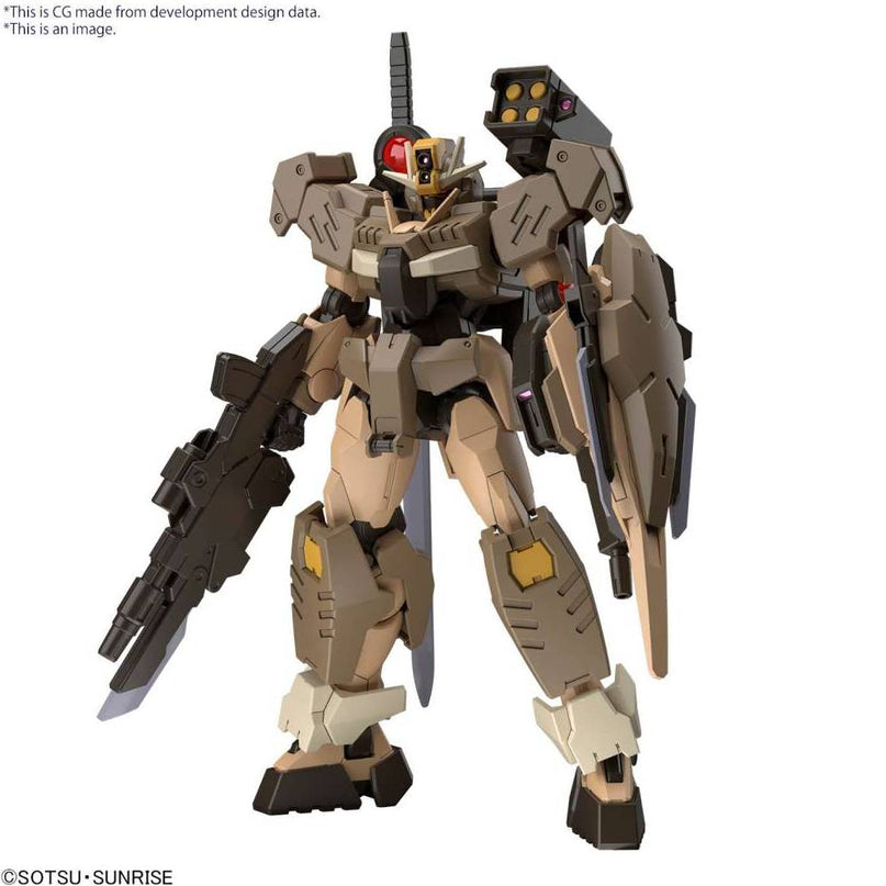 HG 1/144 00 Command Qant Desert Type Gundam Model Kit (BANDAI)