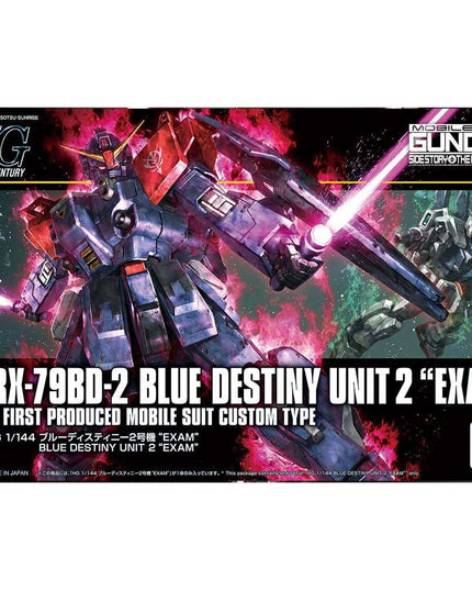 HG 1/144 Blue Destiny Unit 2 Exam Gundam Model Kit (BANDAI)