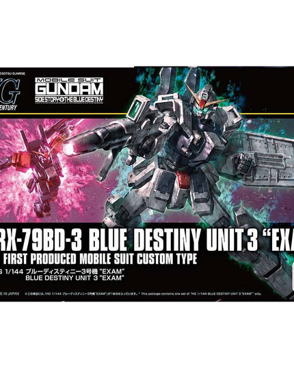 HG 1/144 Blue Destiny Unit 3 Exam Gundam Model Kit (BANDAI)