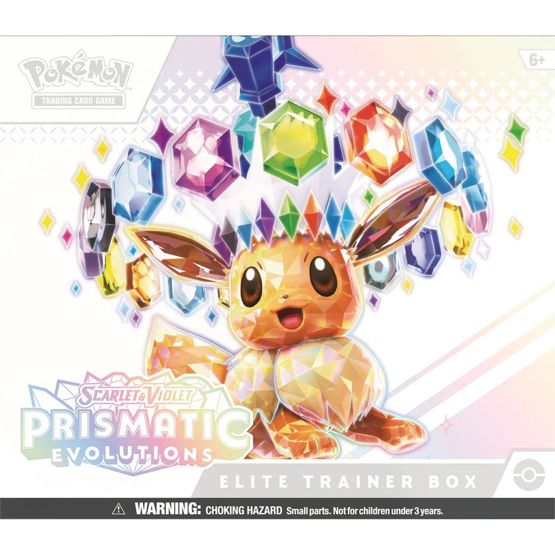 SOLD OUT - CHECK INFO - Pokemon TCG - Scarlet & Violet 8.5 Prismatic Evolution Elite Trainer Box *INSTORE ONLY*