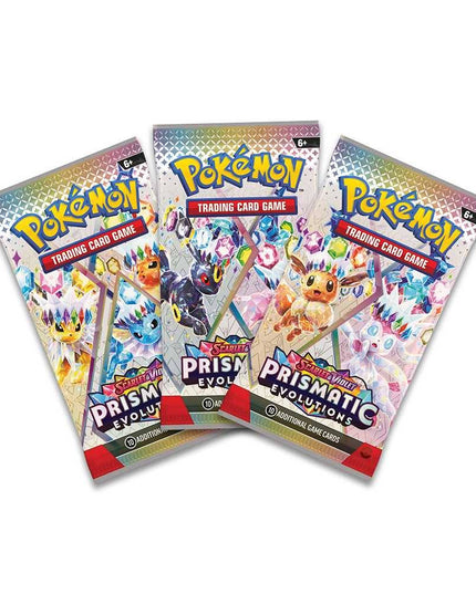 INSTORE ONLY- RELEASE 17th JAN 2025: Pokémon TCG: Scarlet & Violet 8.5 - Prismatic Evolutions - Poster Collection