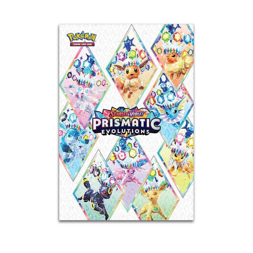 INSTORE ONLY- RELEASE 17th JAN 2025: Pokémon TCG: Scarlet & Violet 8.5 - Prismatic Evolutions - Poster Collection