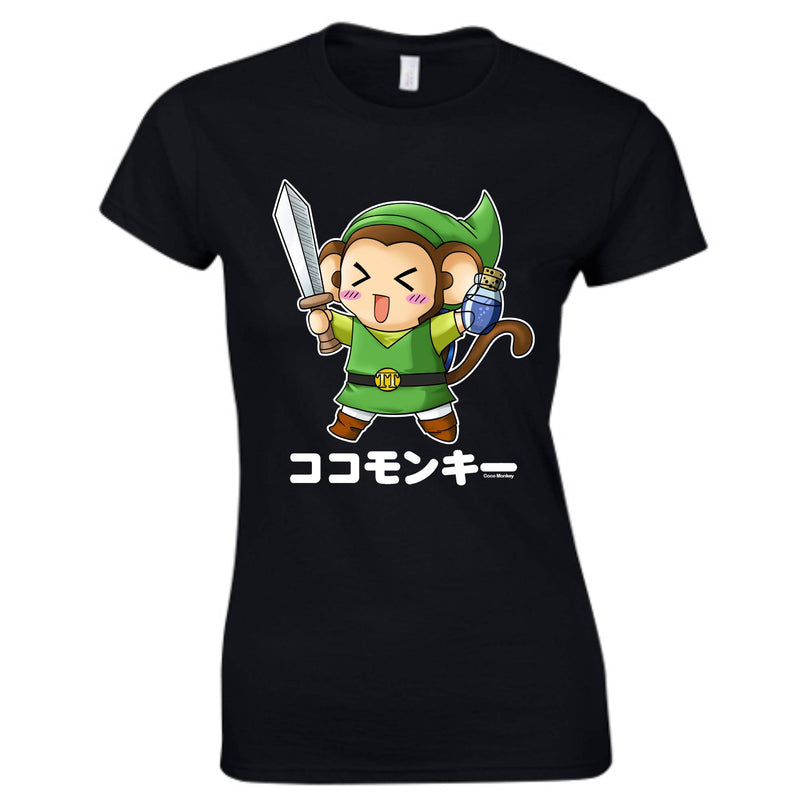 TokyoToys Exclusive Fashion - 'Elf Coco' T-Shirt (The Legend of Zelda Parody) LADIES SIZES