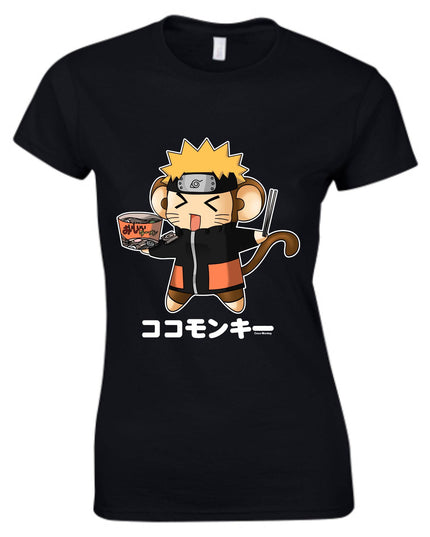 TokyoToys Exclusive Fashion - 'Coruto' T-Shirt (Naruto Parody) LADIES SIZES