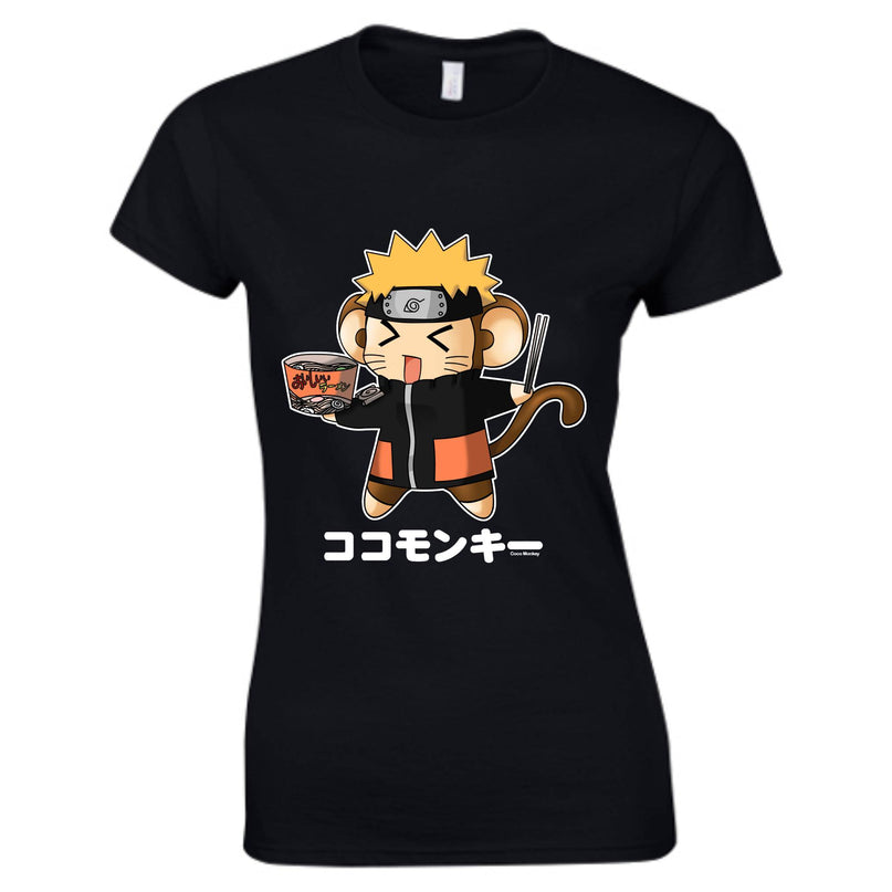 TokyoToys Exclusive Fashion - 'Coruto' T-Shirt (Naruto Parody) LADIES SIZES