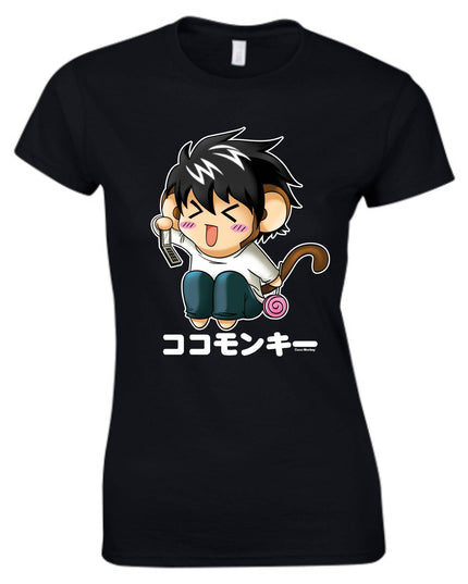 TokyoToys Exclusive Fashion - 'Emo Coco' T-Shirt (Death Note Parody) LADIES SIZES