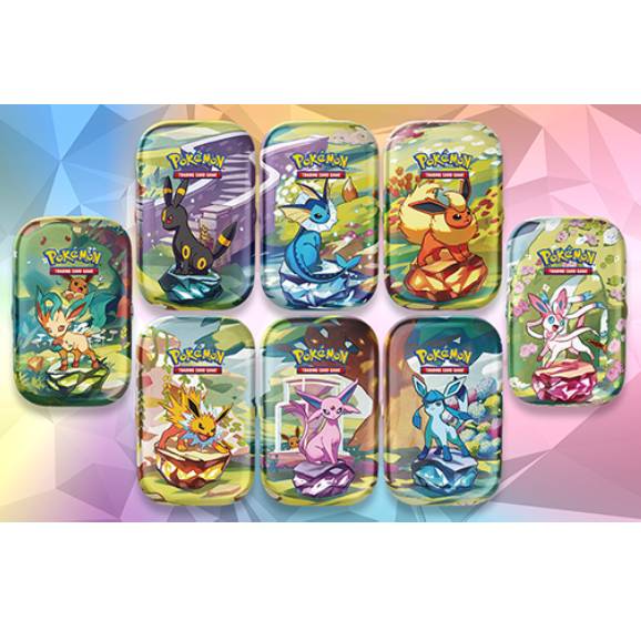 IN STORE ONLY - RELEASE 7th FEB 2025: Pokemon TCG - Scarlet & Violet 8.5 - Prismatic Evolutions Mini Tins