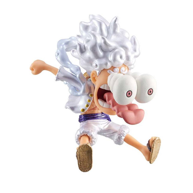 One Piece -  Monkey D. Luffy Gear 5 SPECIAL  - Metallic Color Ver. - World Collectible Figure 7cm (BANPRESTO)