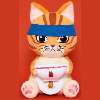 Ramen Akaneko Hughug Ramen Cat Plush 20cm (TAITO) PREORDER APRIL 25