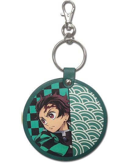 Demon Slayer - Tanjiro PU Circle Keychain (GEE)