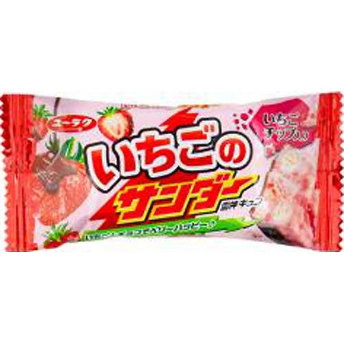 Black Thunder Mini Strawberry Chocolate Bar SINGLE (YURAKU)