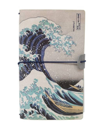 The Great Wave off Kanagawa Hokusai Travel Notebook (GRUPO ERIK)