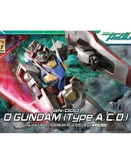 1/144 HG GN-000 0 Gundam (Type A.C.D) Gundam Model Kit (BANDAI)