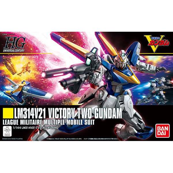 1/144 HG LM314V21 Victory Two Gundam Model Kit (BANDAI)