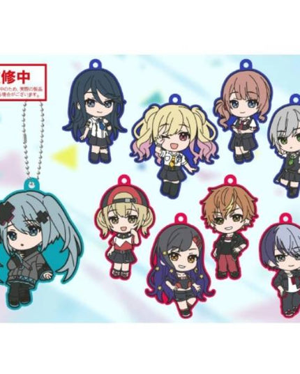 Project Sekai: The Movie - Broken World and Miku Who Can't Sing Capsule Rubber Keychain Collection Vol.1 (SEGA)