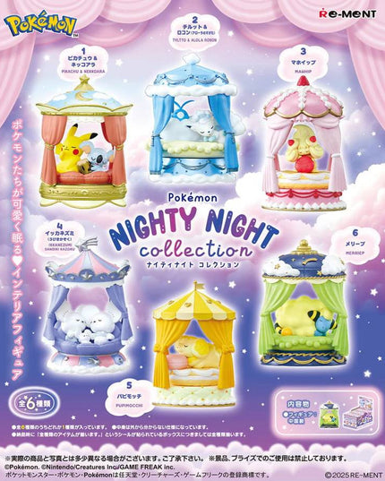 Pokemon - NIGHTY NIGHT Figure Collection (REMENT)