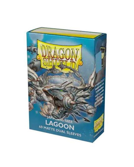 Dragon Shield - Dual Matte Japanese Size Sleeves 60pk - Lagoon