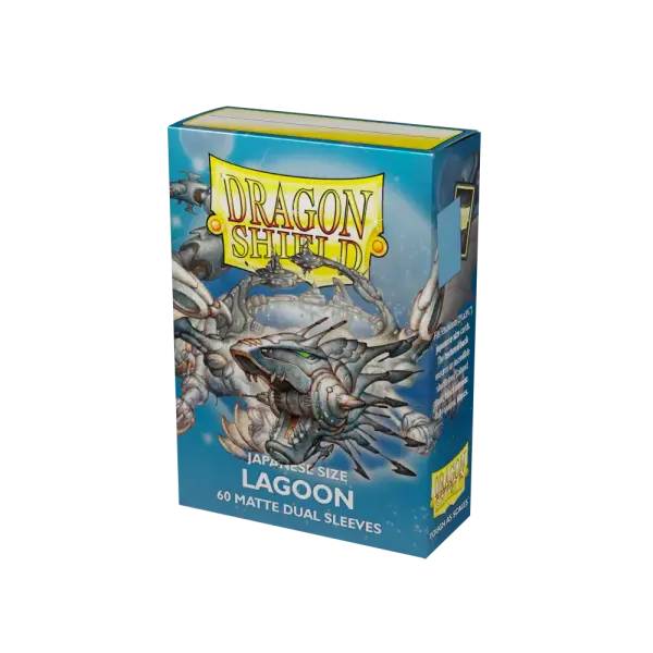 Dragon Shield - Dual Matte Japanese Size Sleeves 60pk - Lagoon