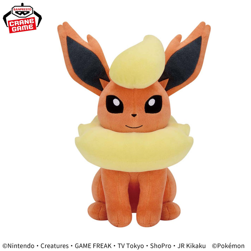 Pokémon - Flareon Eevee Friends Plush=18cm (BANPRESTO)