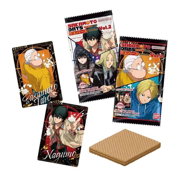 Sakamoto Days - The Animation Chocolate Wafers and Collectors Card (BANDAI)