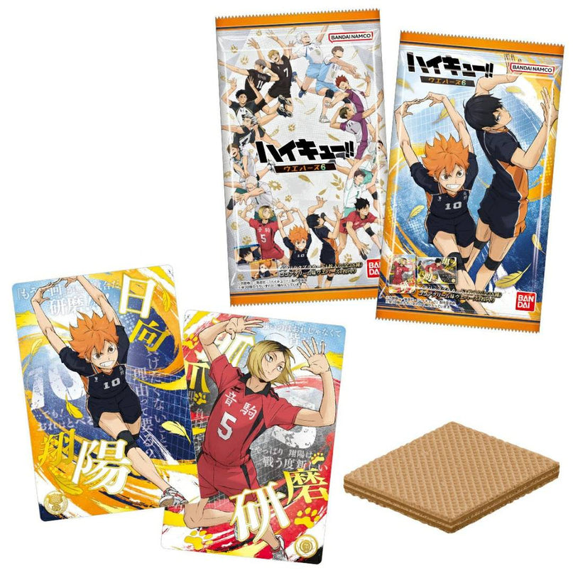 Haikyu - Chocolate Wafer & Collectors Card Vol 6 (BANDAI)