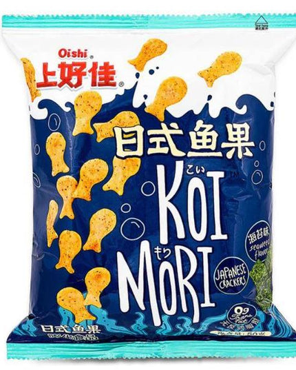 Oishi Koi Mori Japanese Cracker (Seaweed Flavour) 50g