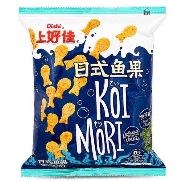 Oishi Koi Mori Japanese Cracker (Seaweed Flavour) 50g