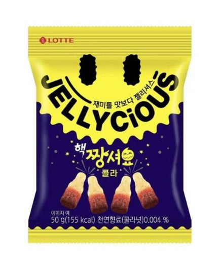 Lotte Jellycious Sour Cola Candy 50g