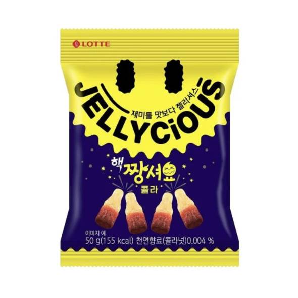 Lotte Jellycious Sour Cola Candy 50g