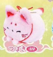 Fuwari Korokoro Kitsune Fluffy Rolling Foxes Plush Mascots 9cm (YELL JAPAN)