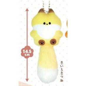 Fuwafuwa Tail Pukyu - Fox and Tanuki Mascot (YELL JAPAN)