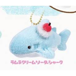 Cream Soda Shark Mascot Plush (YELL JAPAN)
