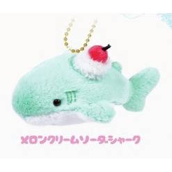 Cream Soda Shark Mascot Plush (YELL JAPAN)