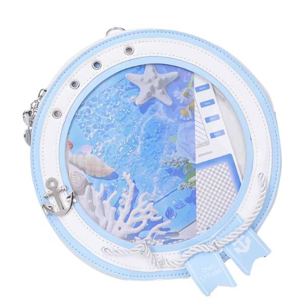 Round Sailor Ita Multi-Wear Bag - Blue