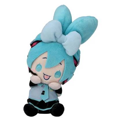 Hatsune Miku x Cinnamoroll Hyokopyoko Plush Mascot 13cm (SEGA)